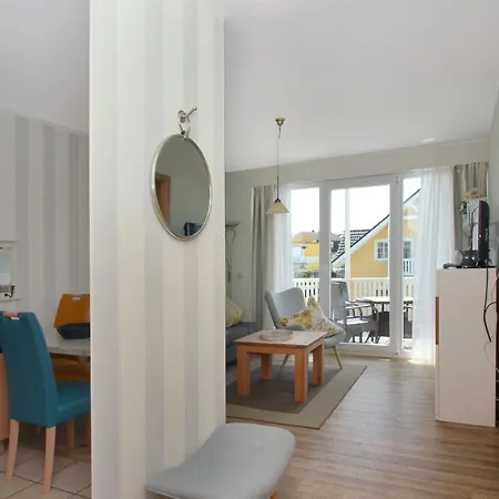 Apartment Balkon, gratis Nutzung vom AHOI Erlebnisbad und Sauna in Sellin - Villa Karola FeWo 12