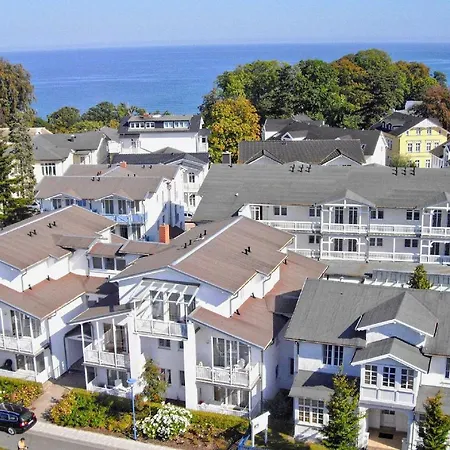 Apartment Balkon, gratis Nutzung vom AHOI Erlebnisbad und Sauna in Sellin - Villa Karola FeWo 12 *